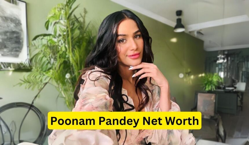 poonam pandey net worth