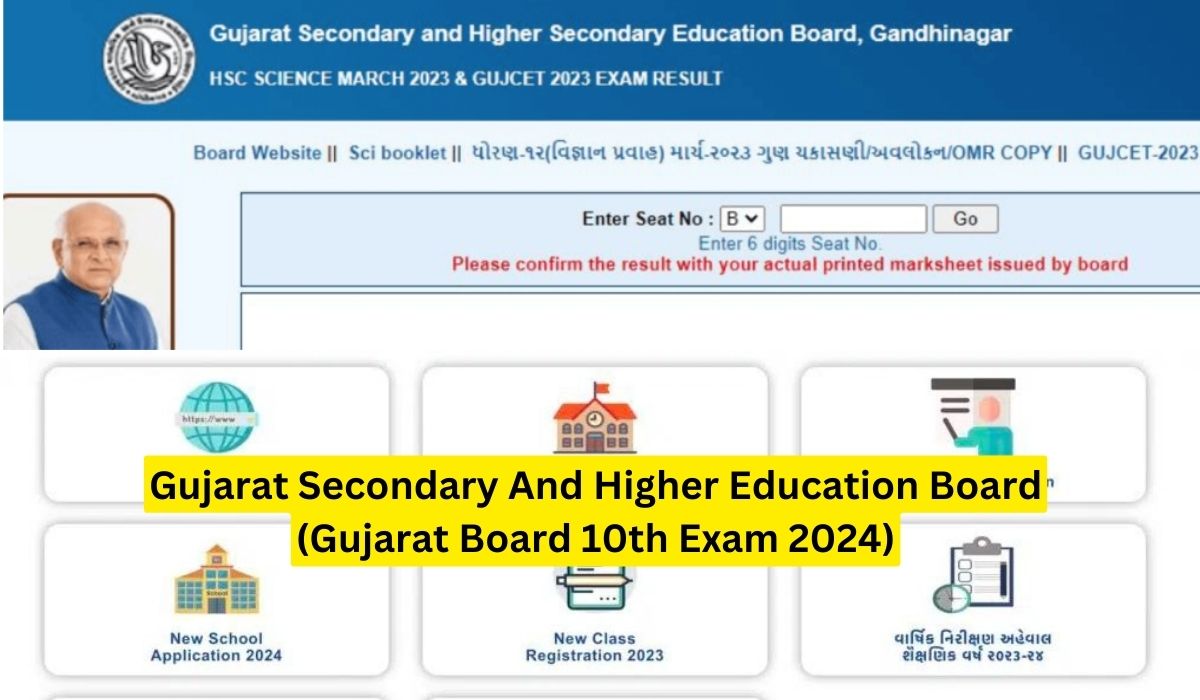 gujarat board 10th result